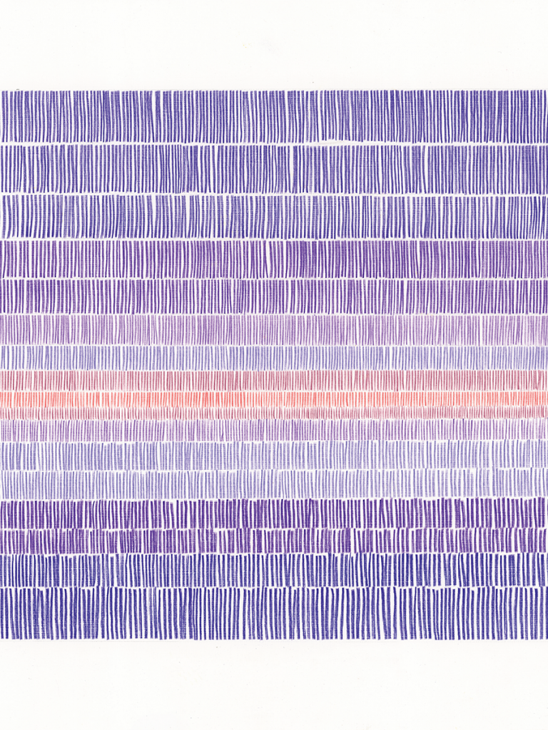 הדפס בגווני סגול בהיר