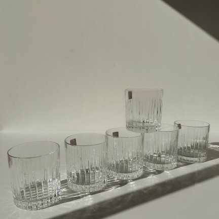 סט 6 כוסות וויסקי