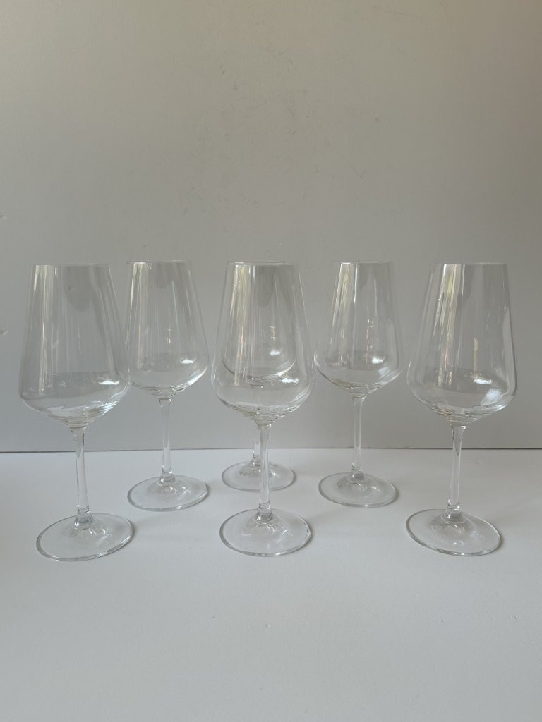 סט 6 כוסות יין