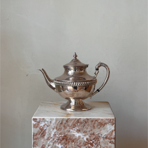Signed Silver-Plated Teapot