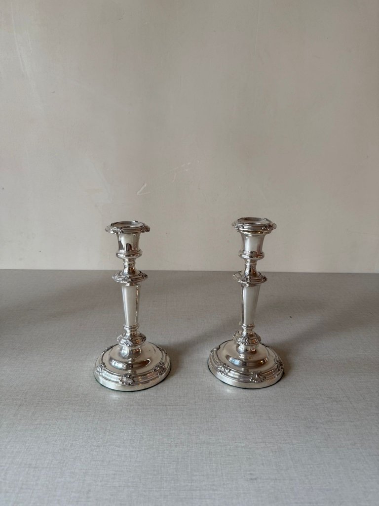 זוג פמוטים אנגליים עתיקים