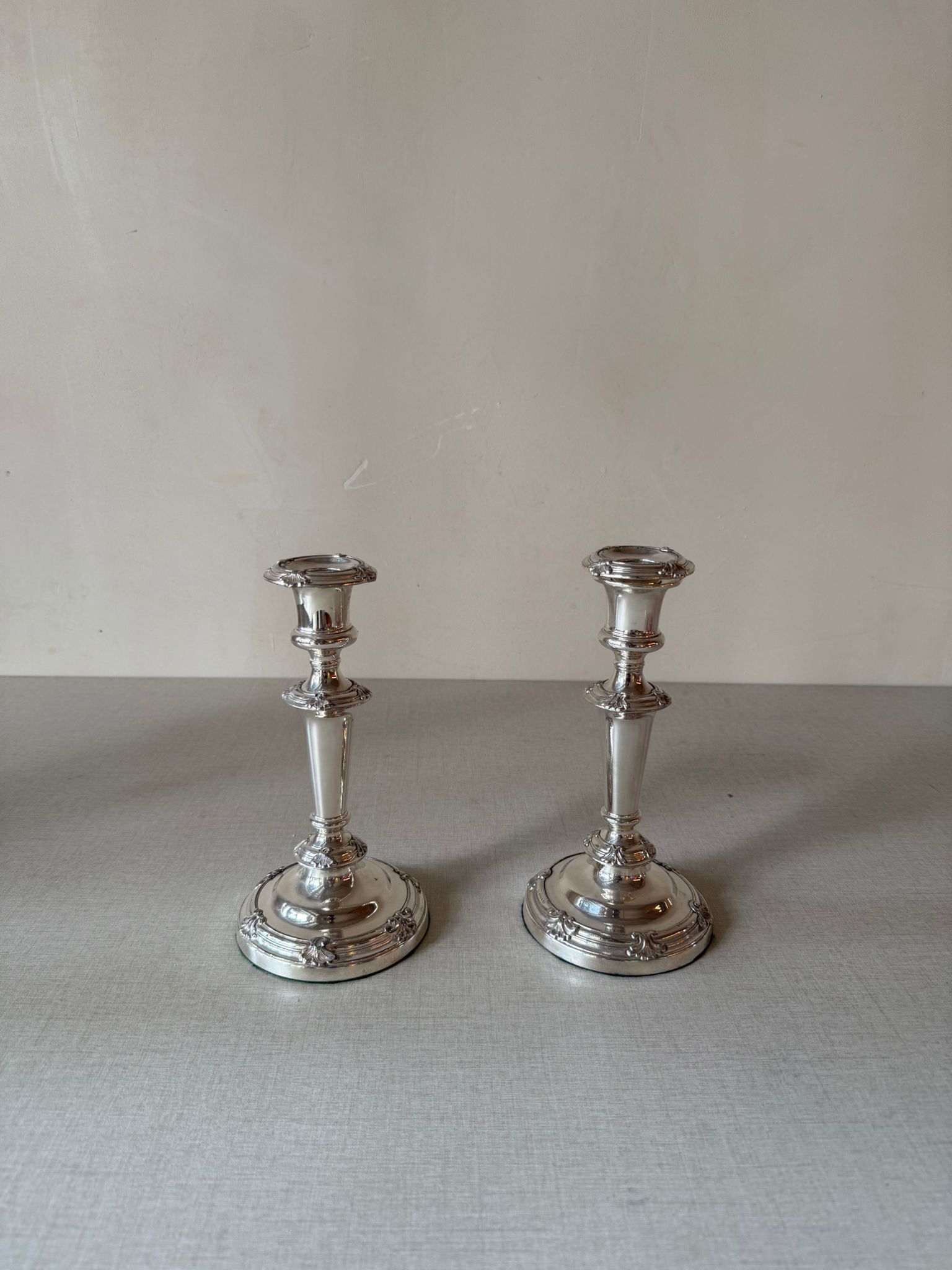 זוג פמוטים אנגליים עתיקים