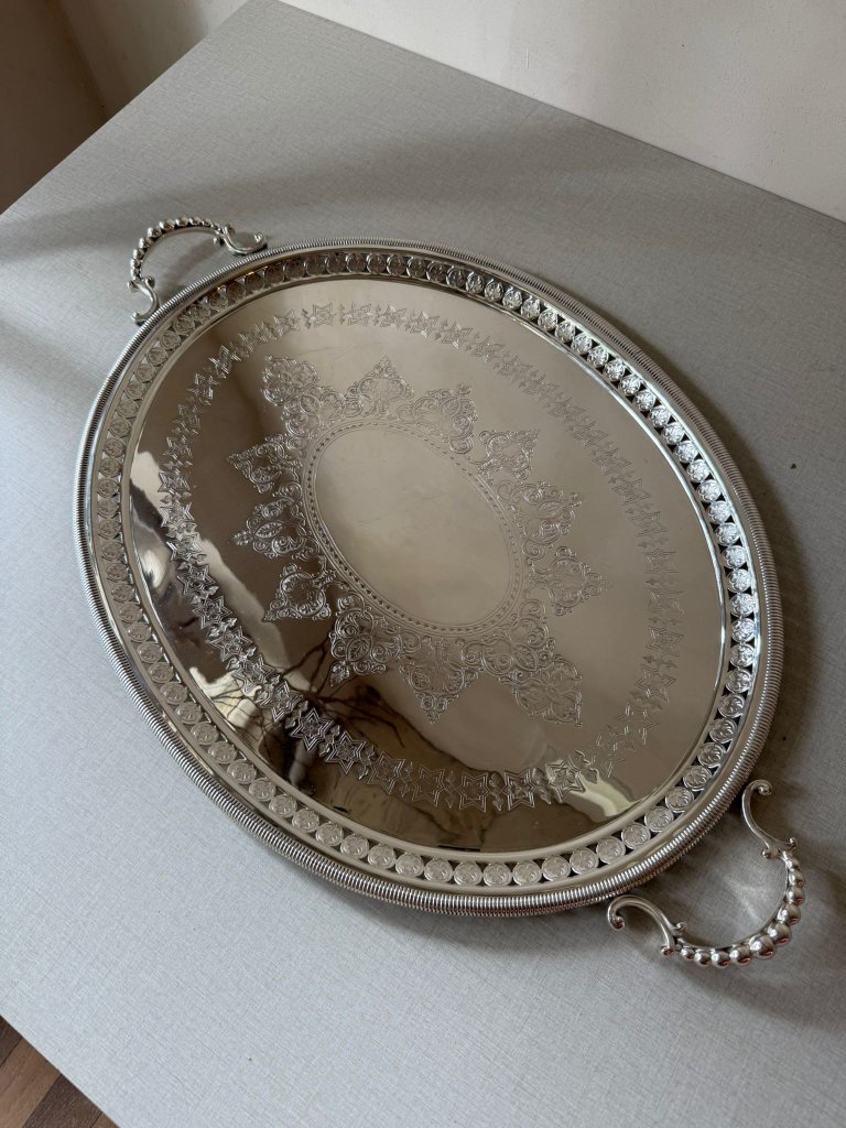 מגש הגשה ויקטוריאני עתיק