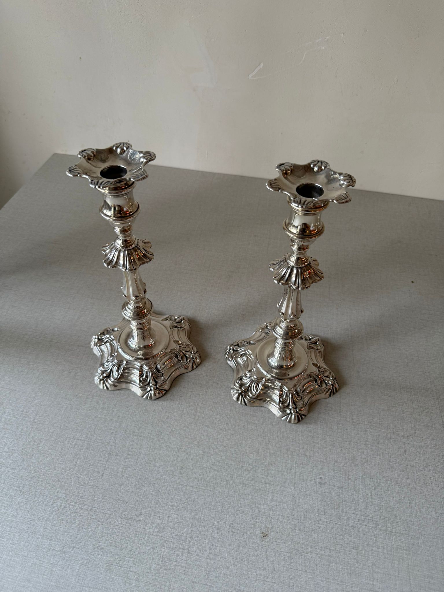 זוג פמוטים אנגליים עתיקים