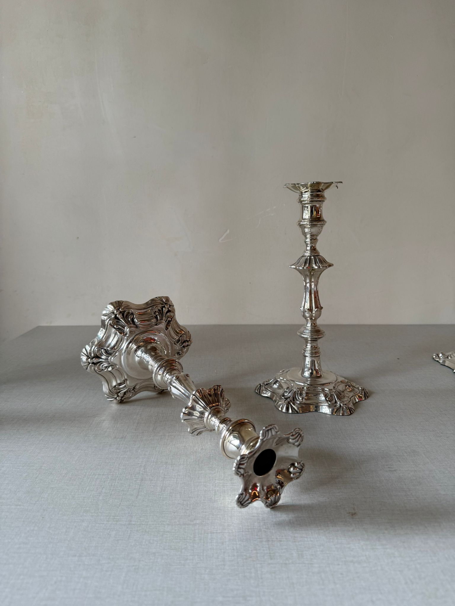 זוג פמוטים אנגליים עתיקים