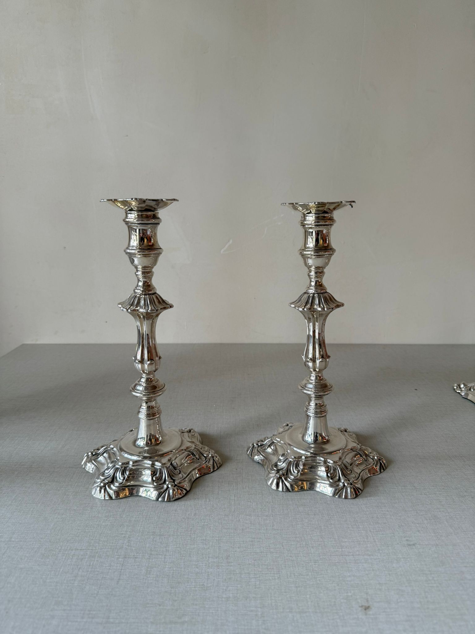 זוג פמוטים אנגליים עתיקים