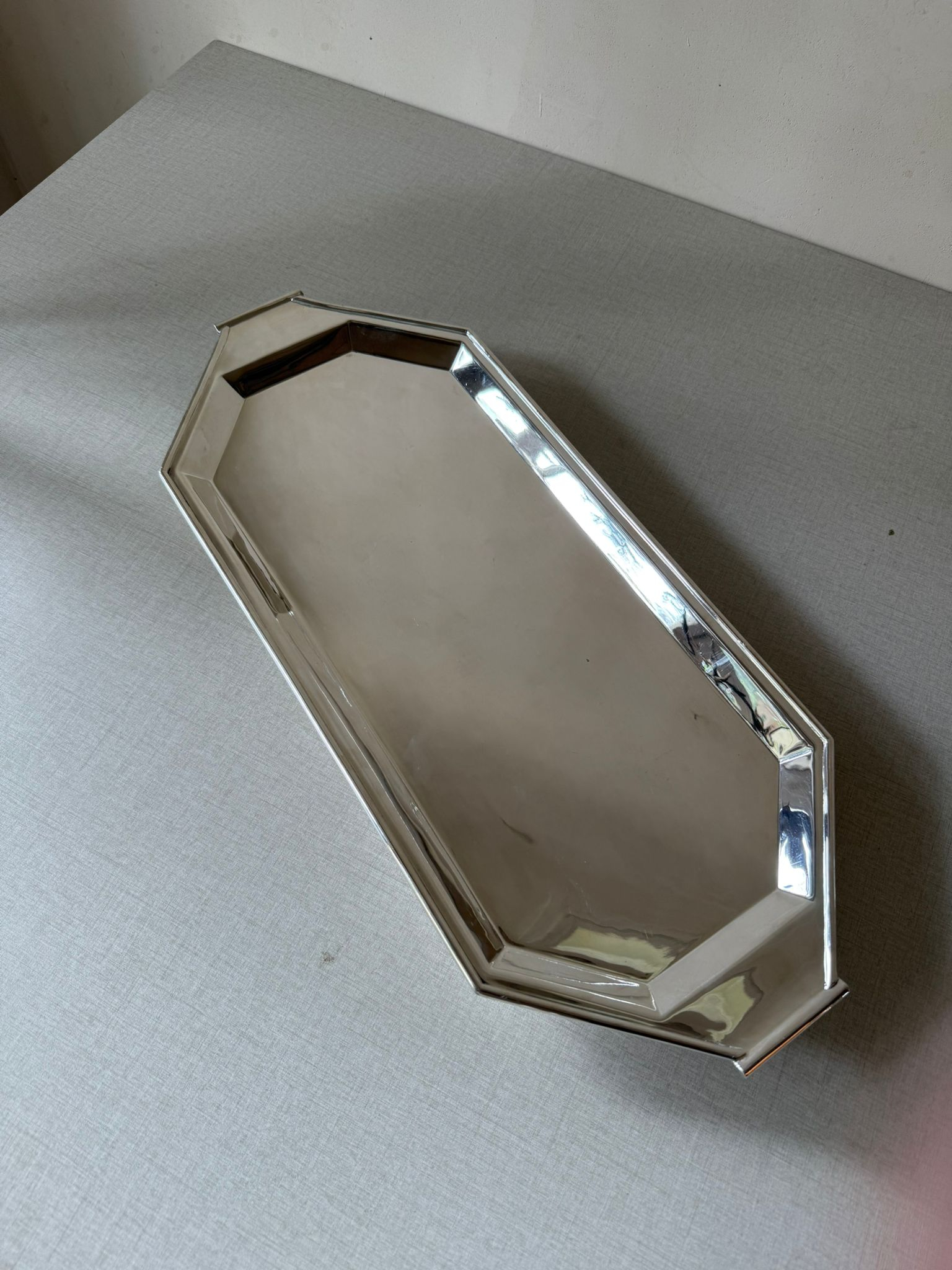 מגש כסף עתיק - Sheffield Plate