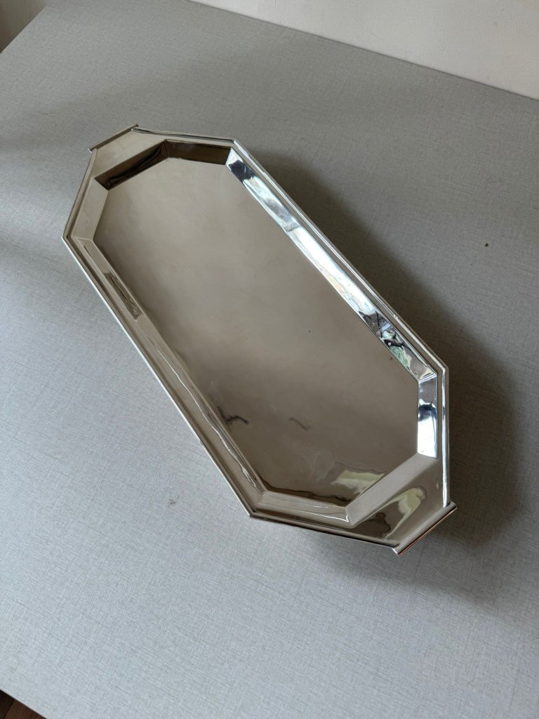 מגש כסף עתיק - Sheffield Plate