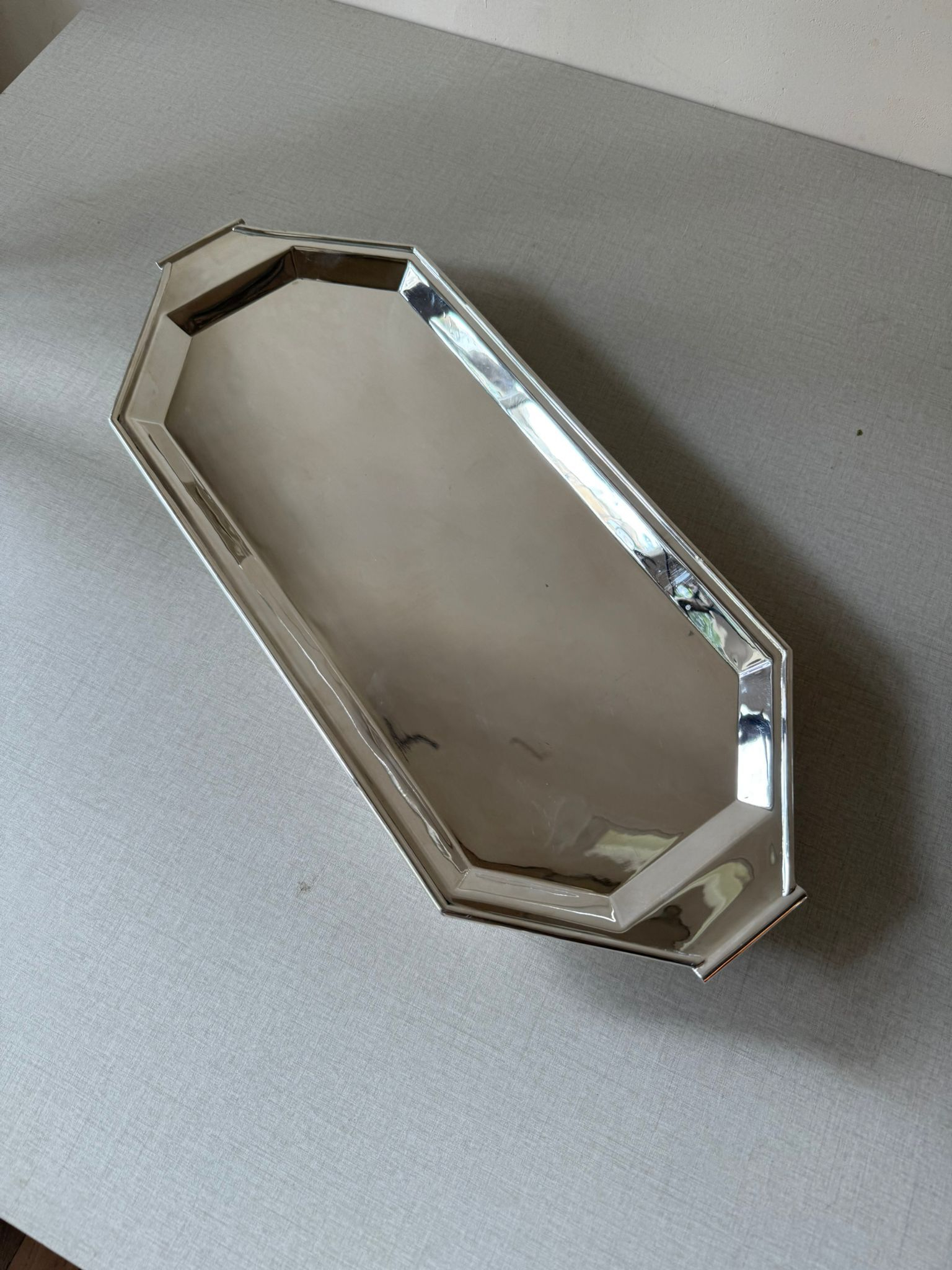 מגש כסף עתיק - Sheffield Plate