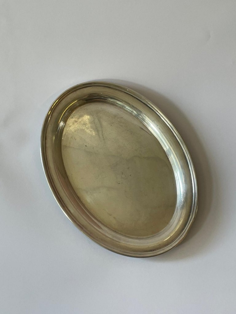 מגש כסף אובלי קלאסי